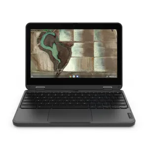 Lenovo 500e G2 11.6" Chromebook - Intel Celeron N5100, 8GB RAM, 64GB eMMC, Touchscreen, ChromeOS, Grey
