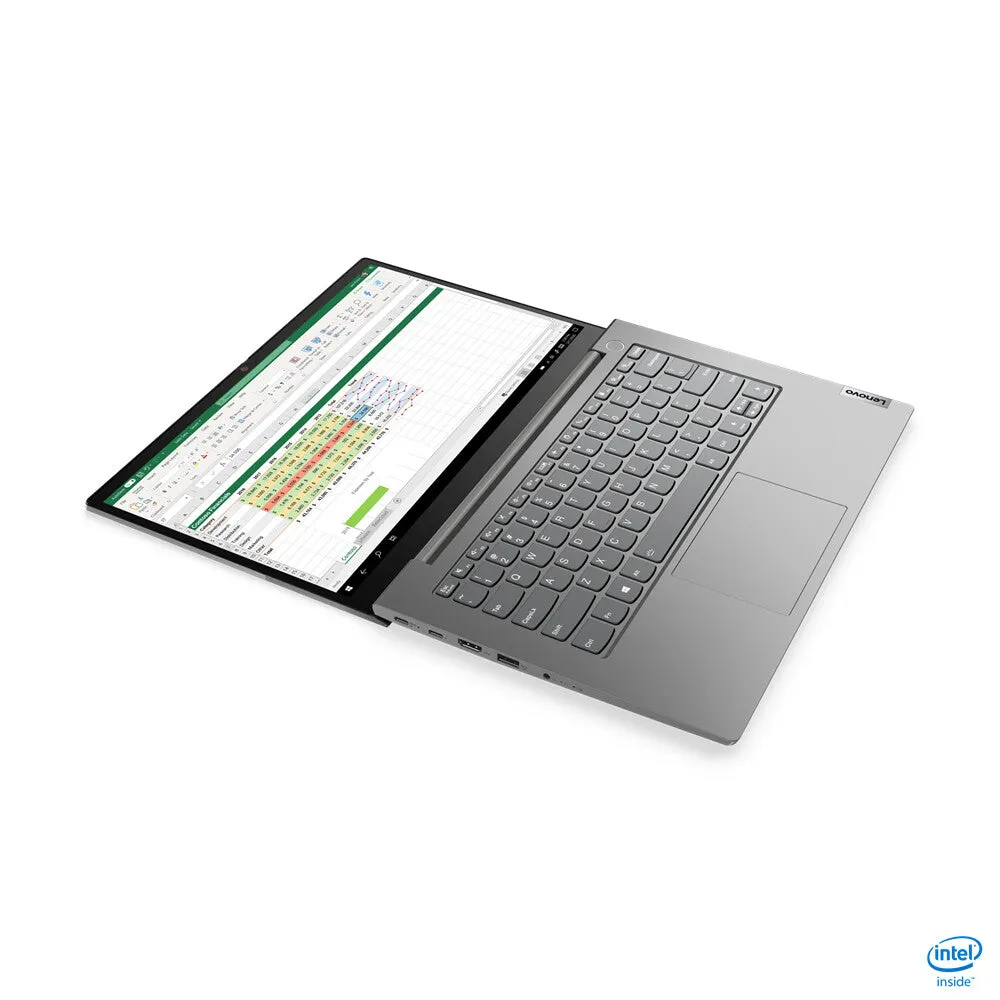 Lenovo ThinkBook 14 G2 14" Laptop - Intel Core i5-1135G7, 8GB RAM, 256GB SSD, Windows 11 Pro, Grey
