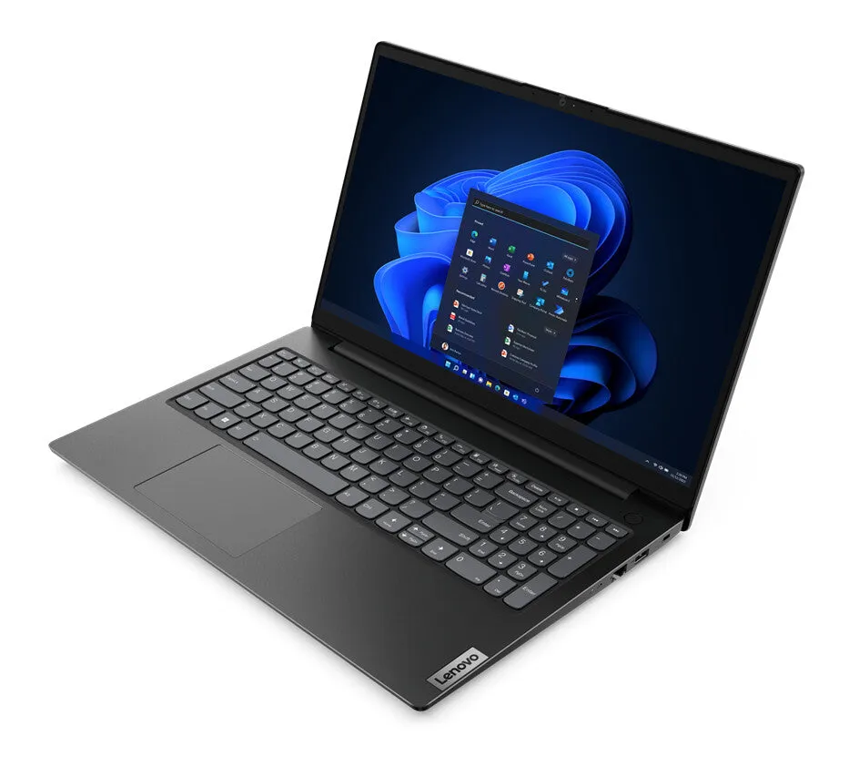 Lenovo V15 G3 15.6" Laptop - Intel Core i7-1255U, 16GB RAM, 512GB SSD, IPS, Windows 11 Pro, Black