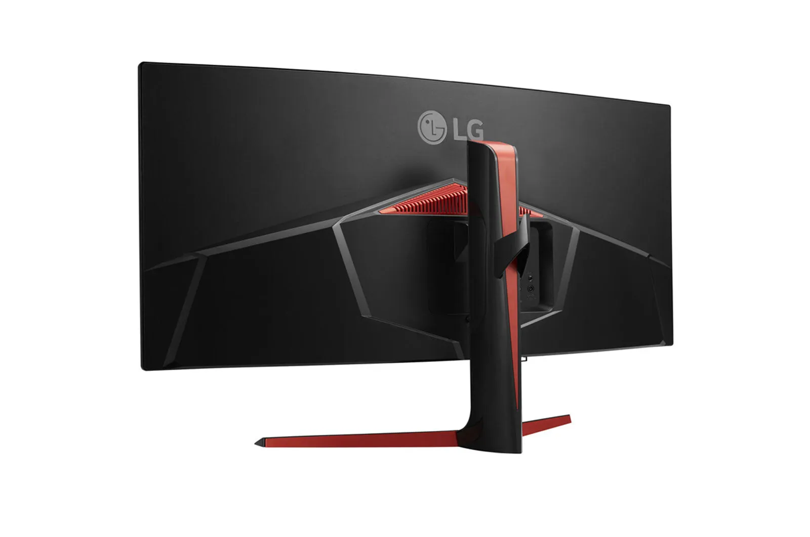 LG UltraGear 34GL750-B 34" UltraWide Full HD Curved Gaming Monitor - 144Hz, 1ms, IPS, NVIDIA G-Sync, Adaptive-Sync, Height Adjustable, Black and Red