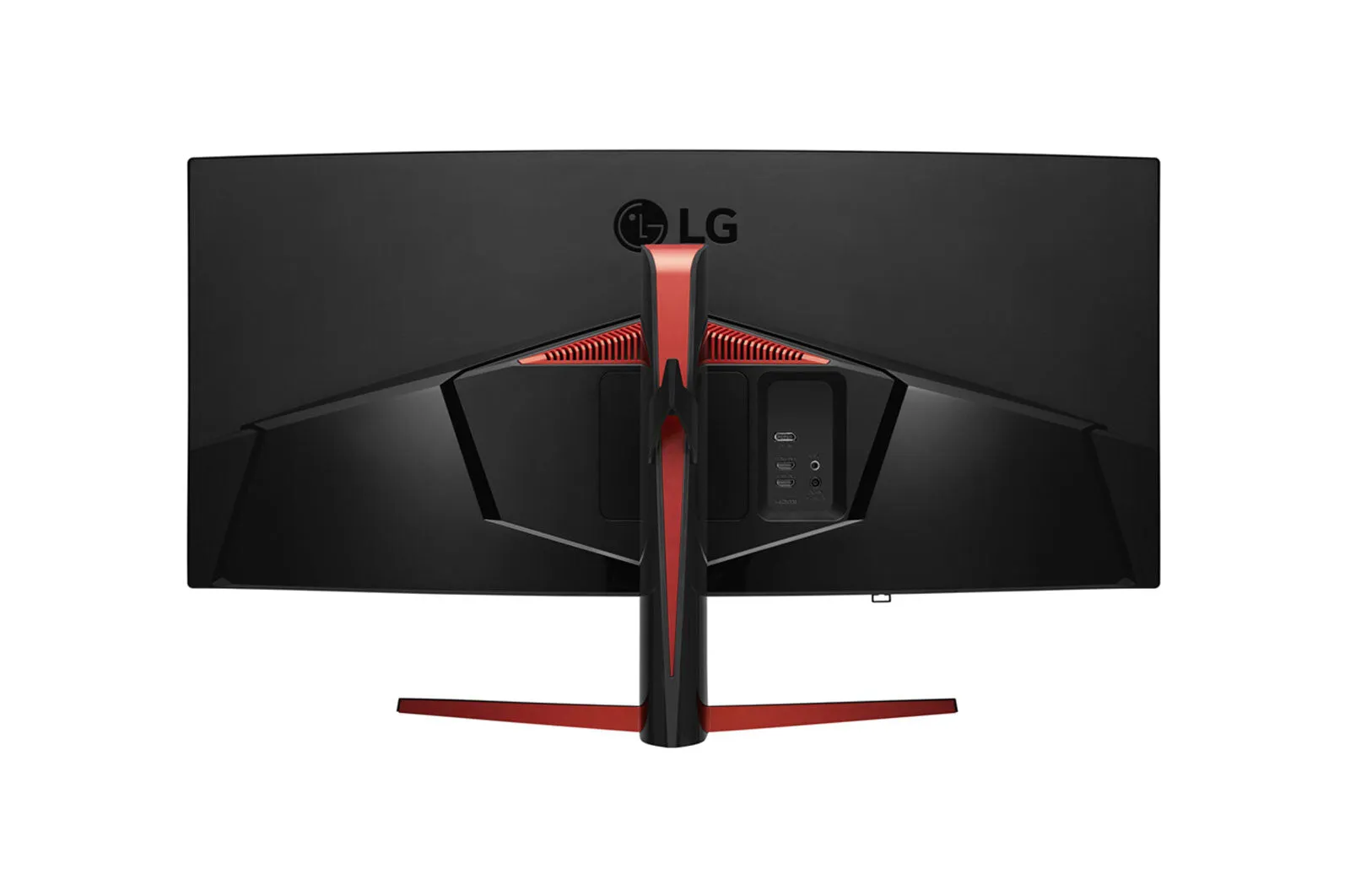 LG UltraGear 34GL750-B 34" UltraWide Full HD Curved Gaming Monitor - 144Hz, 1ms, IPS, NVIDIA G-Sync, Adaptive-Sync, Height Adjustable, Black and Red