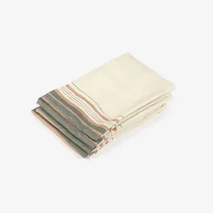 Libeco | Gypsum Stripe Guest Towel