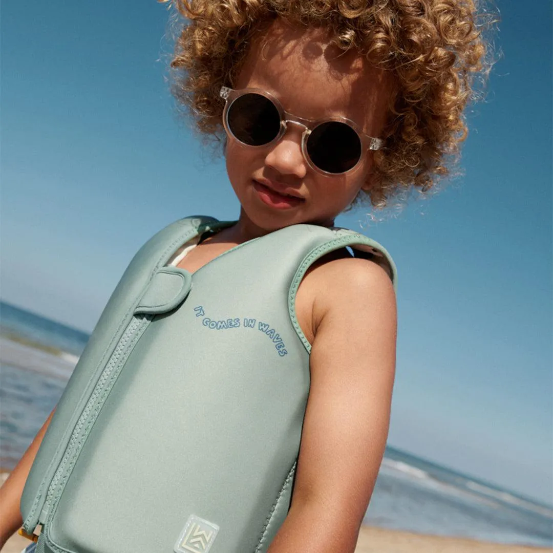 Liewood Dove Swim Vest - Waves / Peppermint