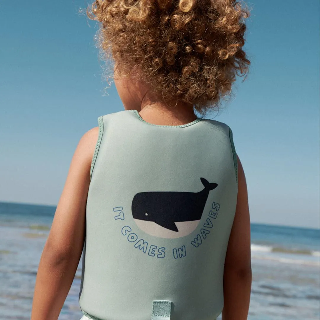 Liewood Dove Swim Vest - Waves / Peppermint