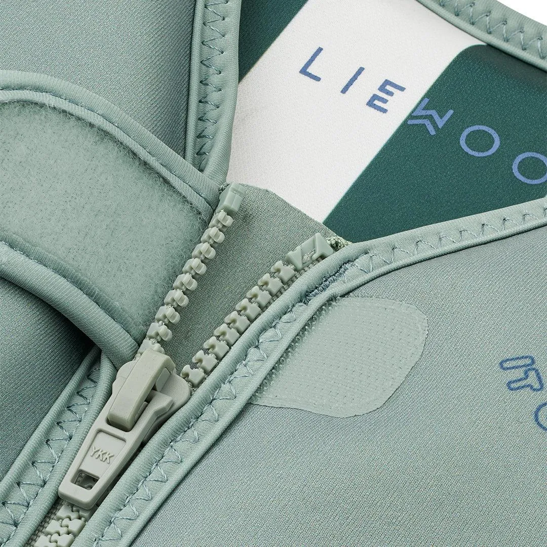 Liewood Dove Swim Vest - Waves / Peppermint