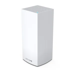 Linksys Velop Whole Home Intelligent Mesh WiFi 6 (AX4200) System, Tri-Band, 1-pack wireless router Gigabit Ethernet Tri-band (2.4 GHz / 5 GHz / 5 GHz) White