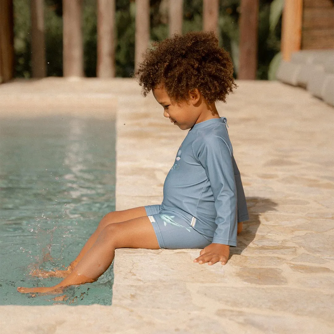Little Dutch Rash Guard Long Sleeves - Ocean Blue