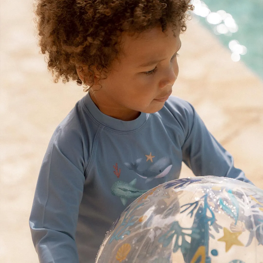 Little Dutch Rash Guard Long Sleeves - Ocean Blue