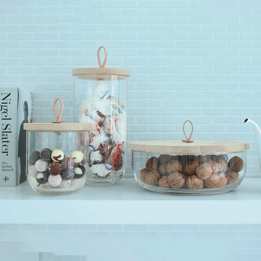Lsa | Ivalo Container & Ash Lid Clear