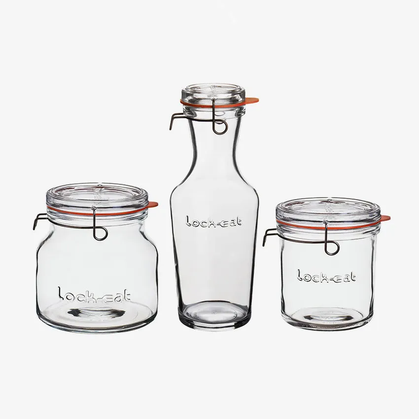 Luigi Bormioli | Lock-Eat - 3 Pcs Set