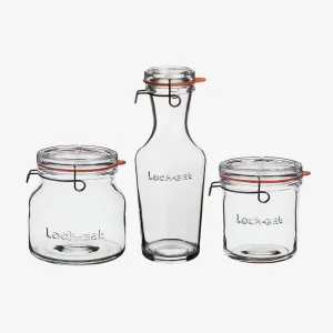Luigi Bormioli | Lock-Eat - 3 Pcs Set