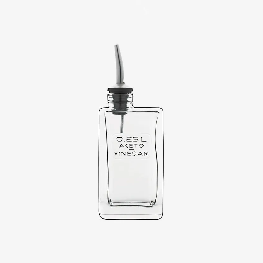Luigi Bormioli | Optima Bottle With Silicone / Stainless Steel Pourer