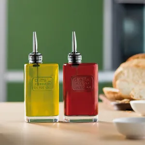 Luigi Bormioli | Optima Bottle With Silicone / Stainless Steel Pourer