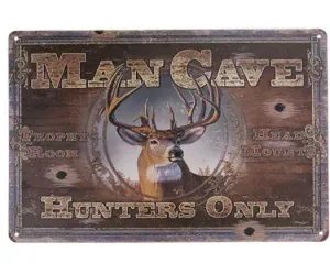 MAN CAVE-A4 WALL ART