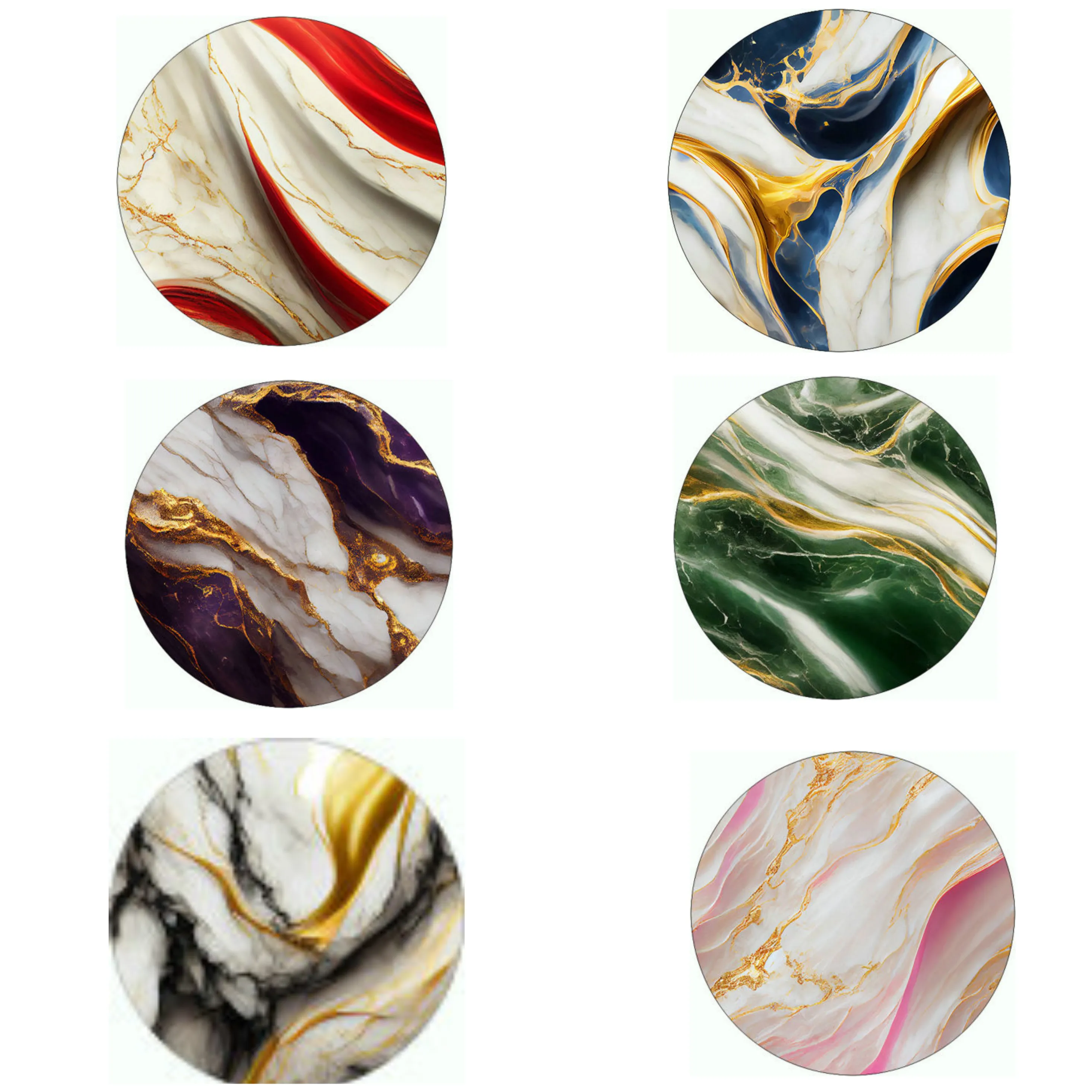 MARBLE COASTERS