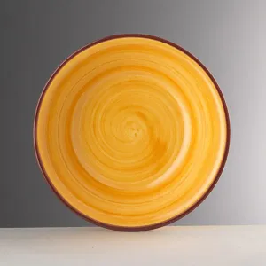 Mario Luca Giusti | 6 Saint Tropez Salad/Dessert Plates - Yellow