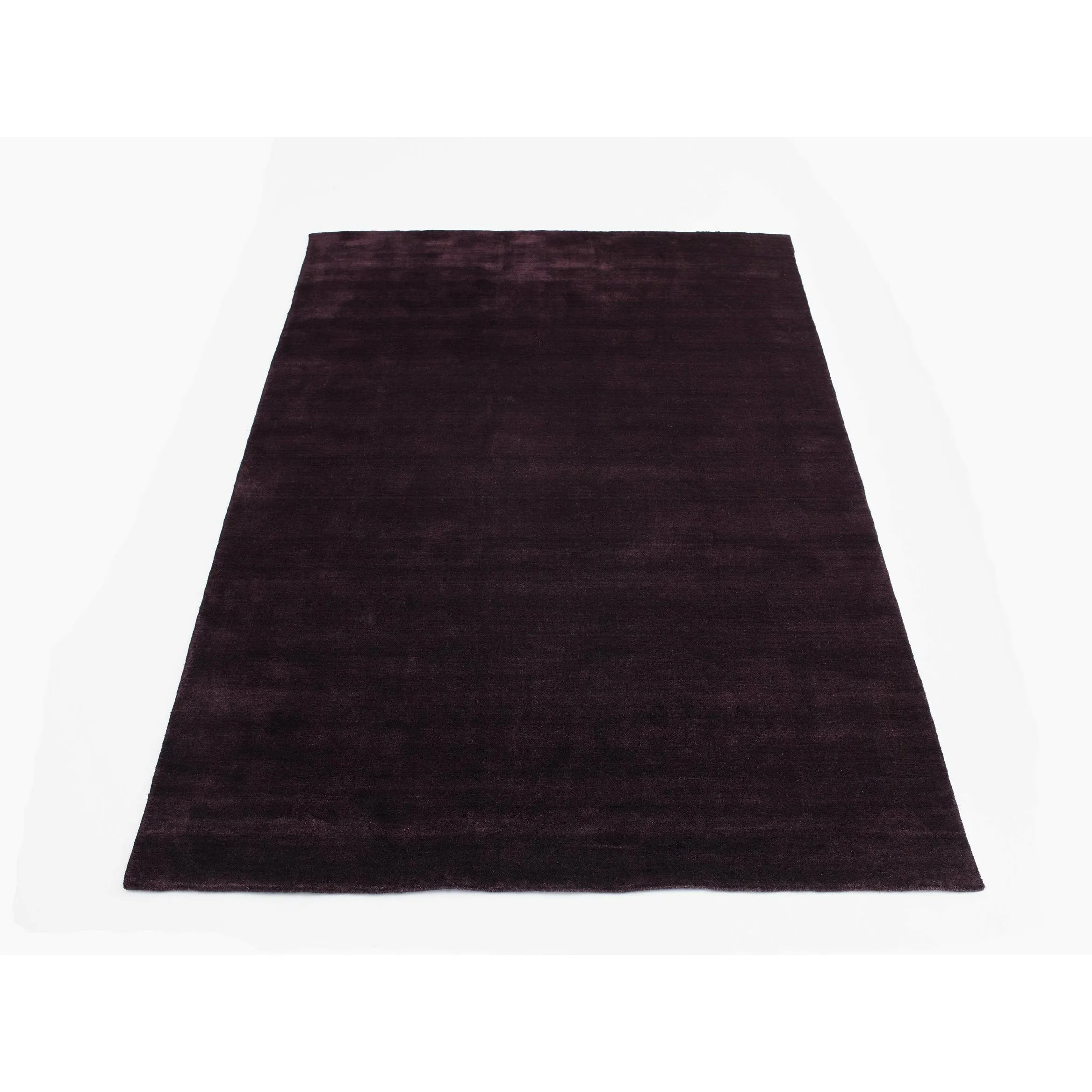 Massimo Earth Bamboo Rug Blackberry, 140x200 Cm