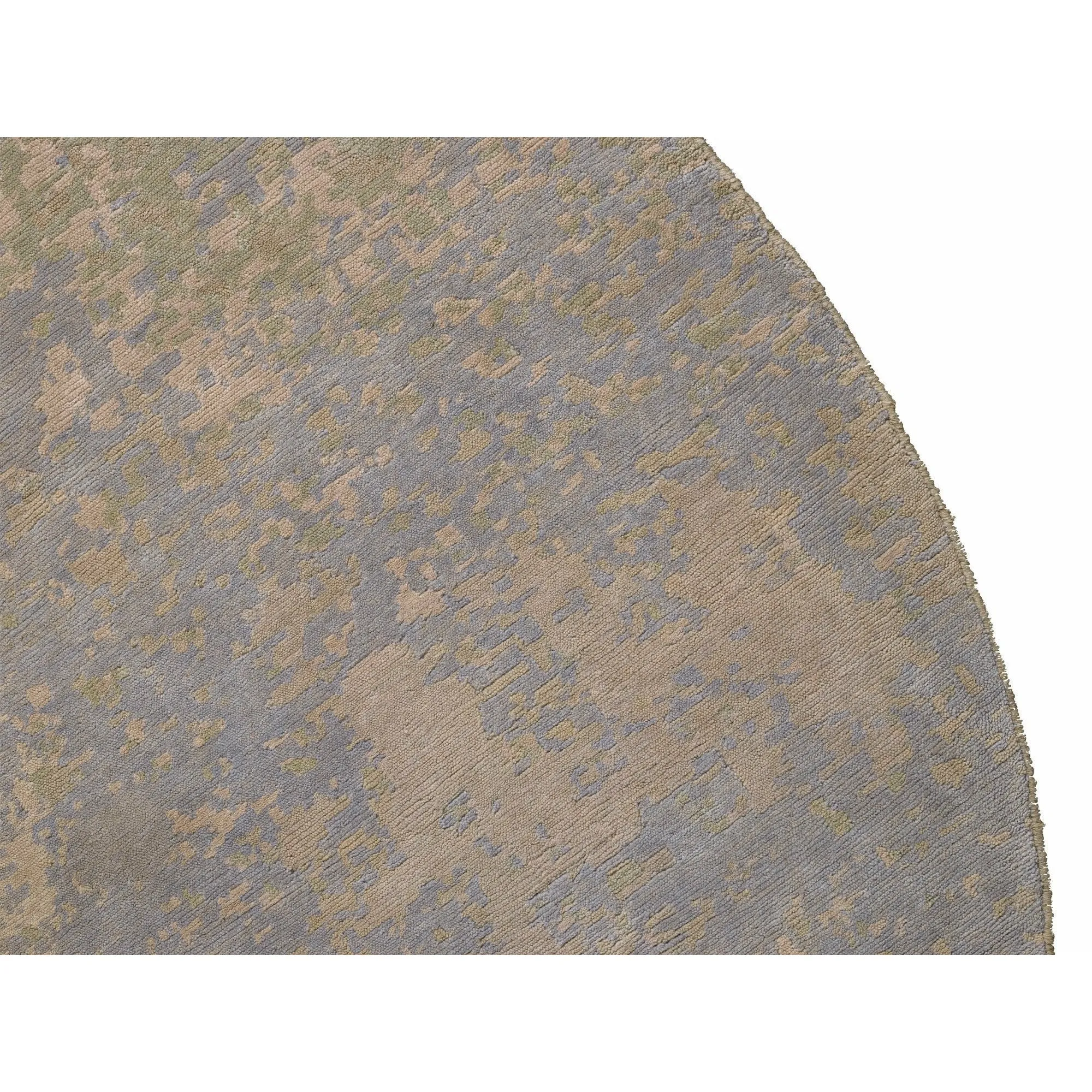 Massimo Space Surface Rug Earth Bamboo, ø 240 Cm