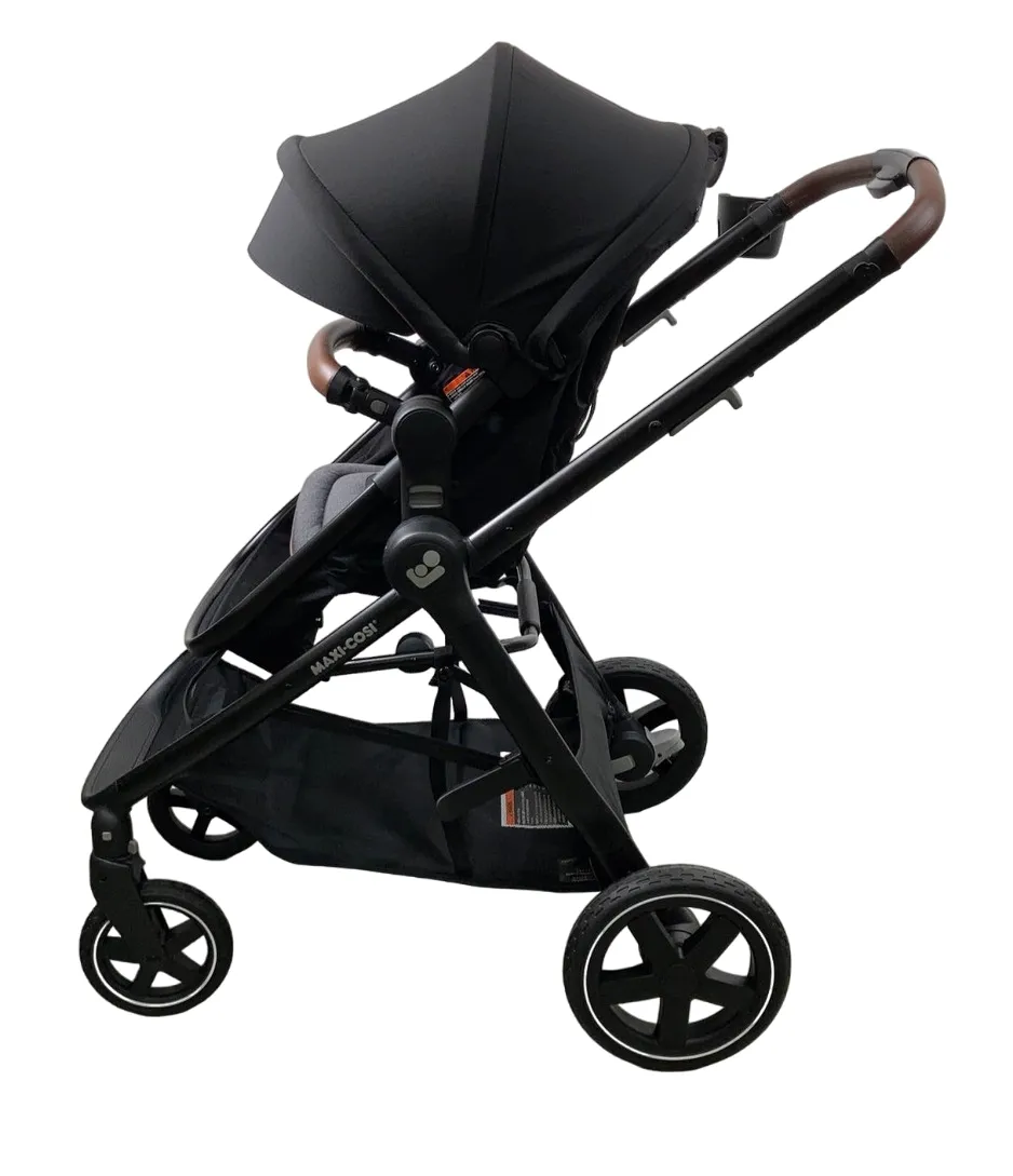Maxi-Cosi Zelia2 Luxe Travel System, 2023, New Hope Black