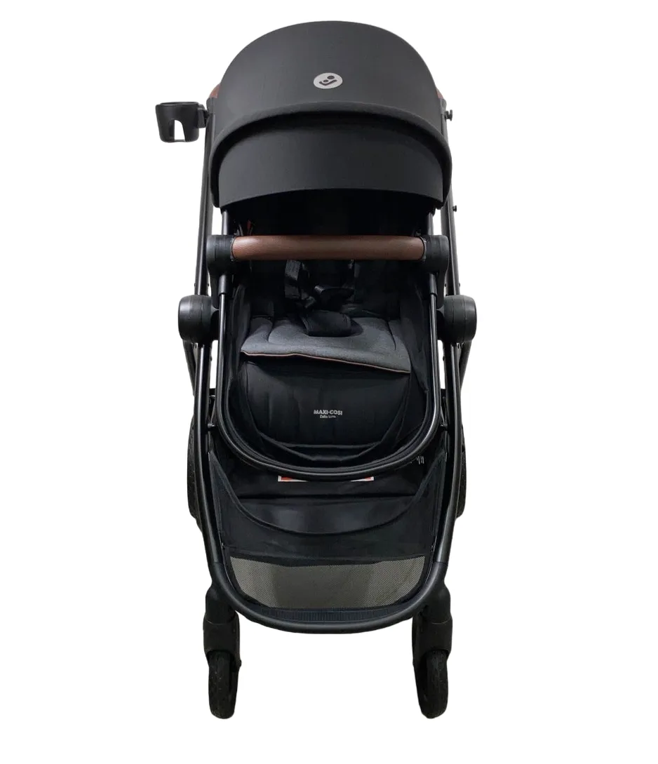 Maxi-Cosi Zelia2 Luxe Travel System, 2023, New Hope Black
