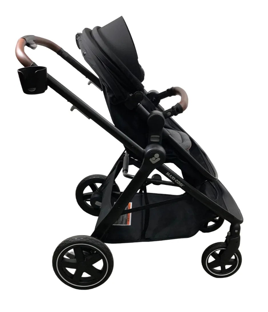 Maxi-Cosi Zelia2 Luxe Travel System, 2023, New Hope Black