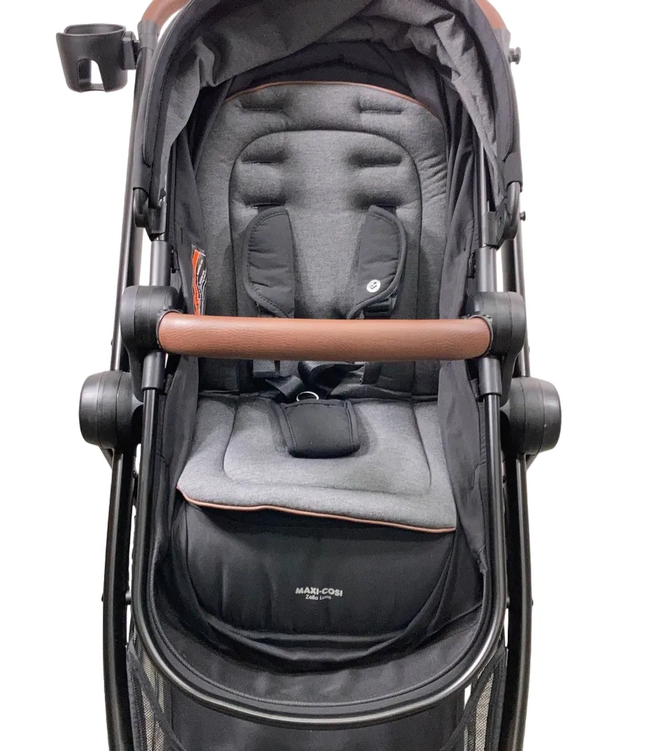 Maxi-Cosi Zelia2 Luxe Travel System, 2023, New Hope Black