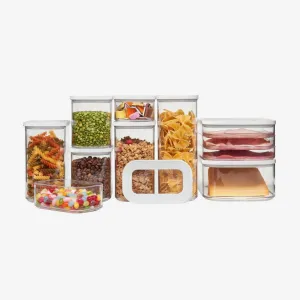 Mepal | 9 Piece White Modula Anniversary Set