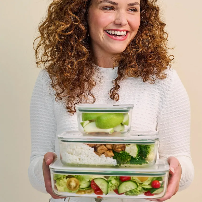 Mepal | Easyclip Rectangle Glass Container