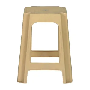 Merel Plastic Stool Marble Beige