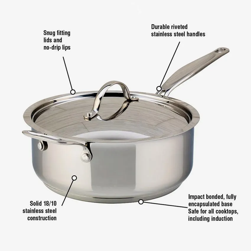 Meyer | Confederation 4L Cov Saute Pans
