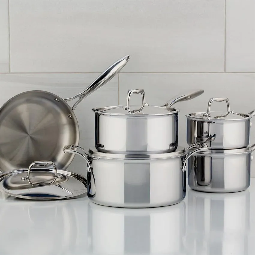 Meyer | SuperSteel 10 pc Clad Cookware set