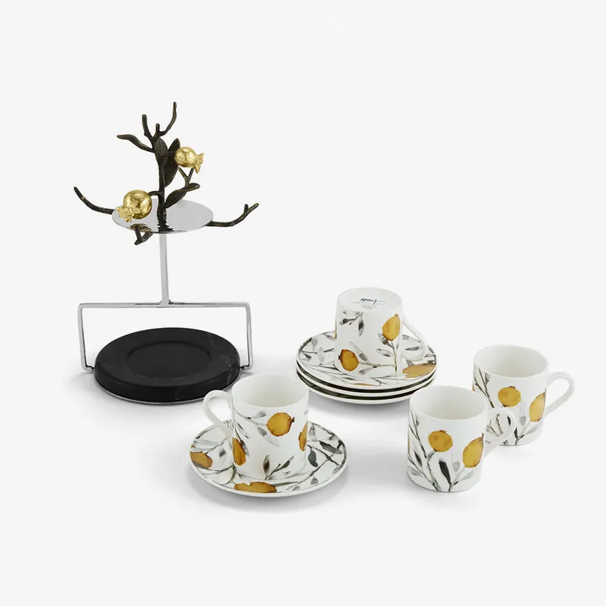 Michael Aram | Pomegranate Demi Set & Stand