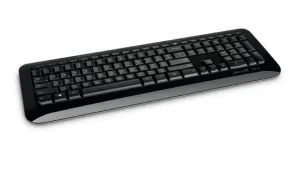 Microsoft 850 keyboard Universal RF Wireless QWERTY UK English Black