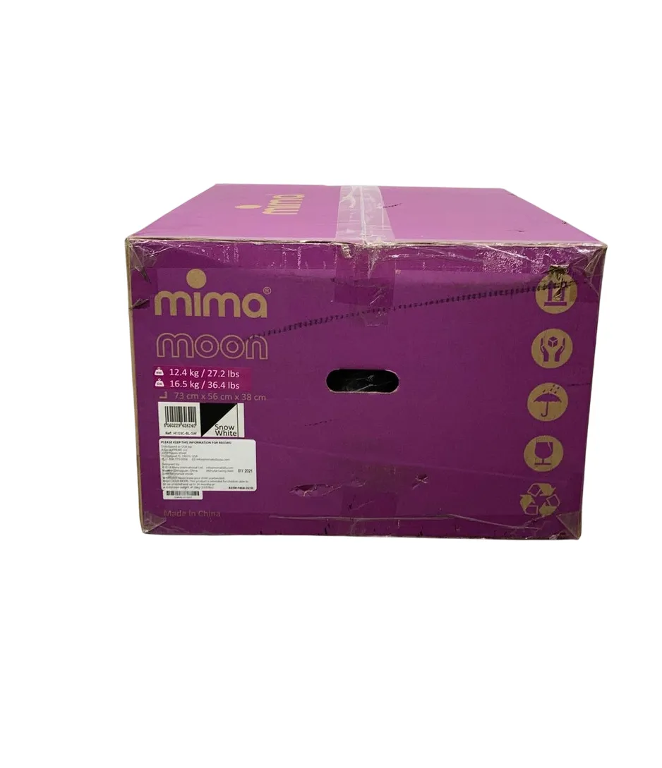 Mima Moon High Chair, 2G, Silver, Snow White