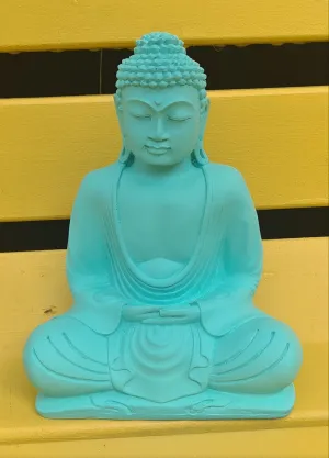 MINT GREEN BUDDHA FIGURINE