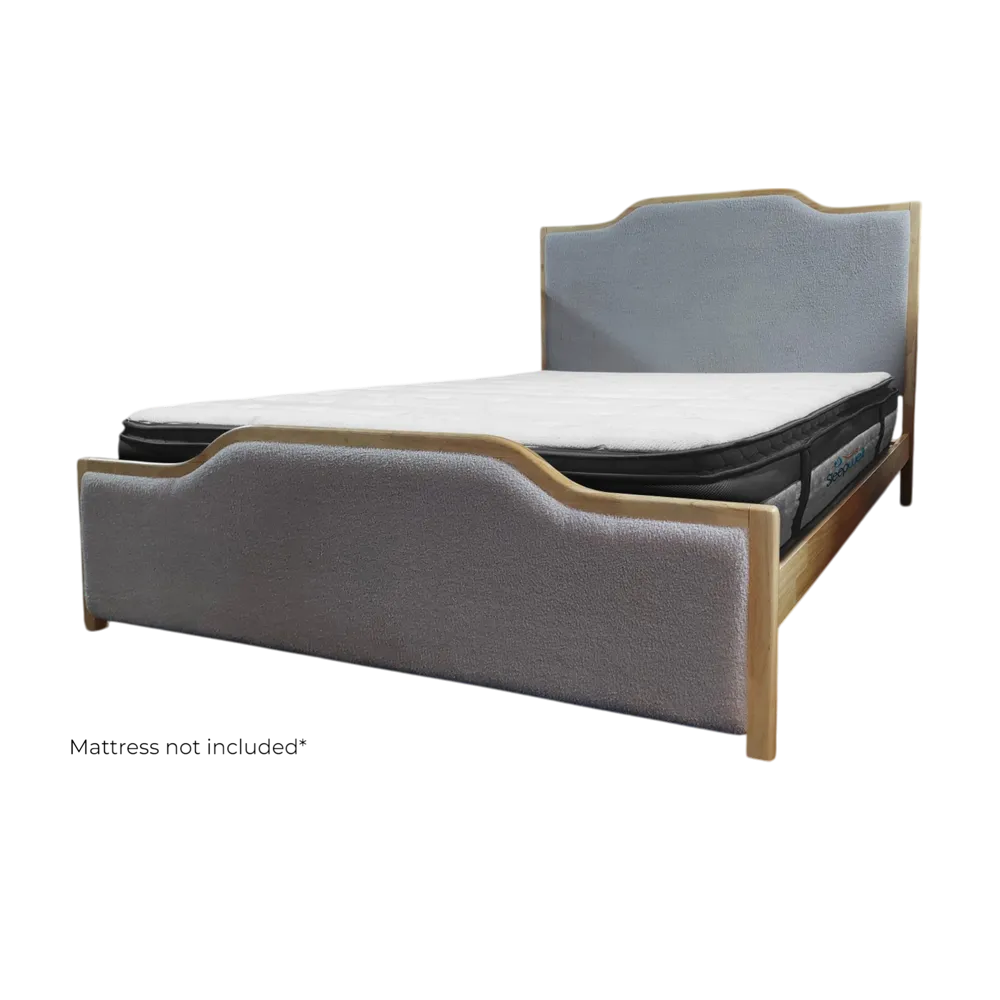 Mkh Queen Bed Silver