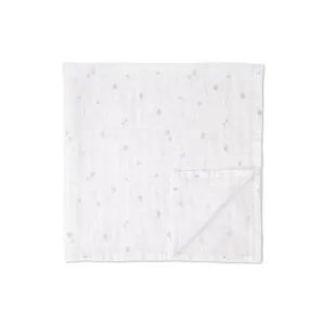 MORI Pre-Washed Large Muslin Swaddle - White