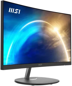 MSI Pro MP241CA 23.6" Full HD Curved Monitor - 75Hz, 4ms, VA, AMD FreeSync, Speakers, Black