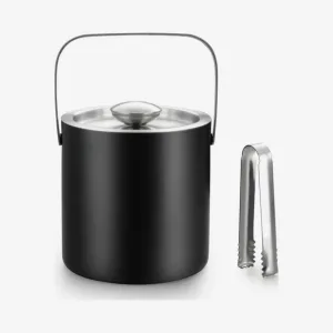 Natural Living | Ice Bucket with Tongs