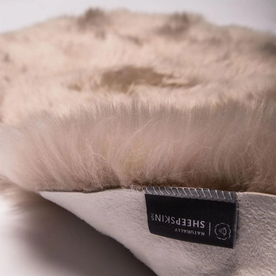 Naturally Sheepskins Deluxe Sheepskin Pram Liner - Taupe
