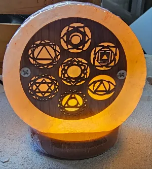 NEW CHAKRA SALT LAMPS