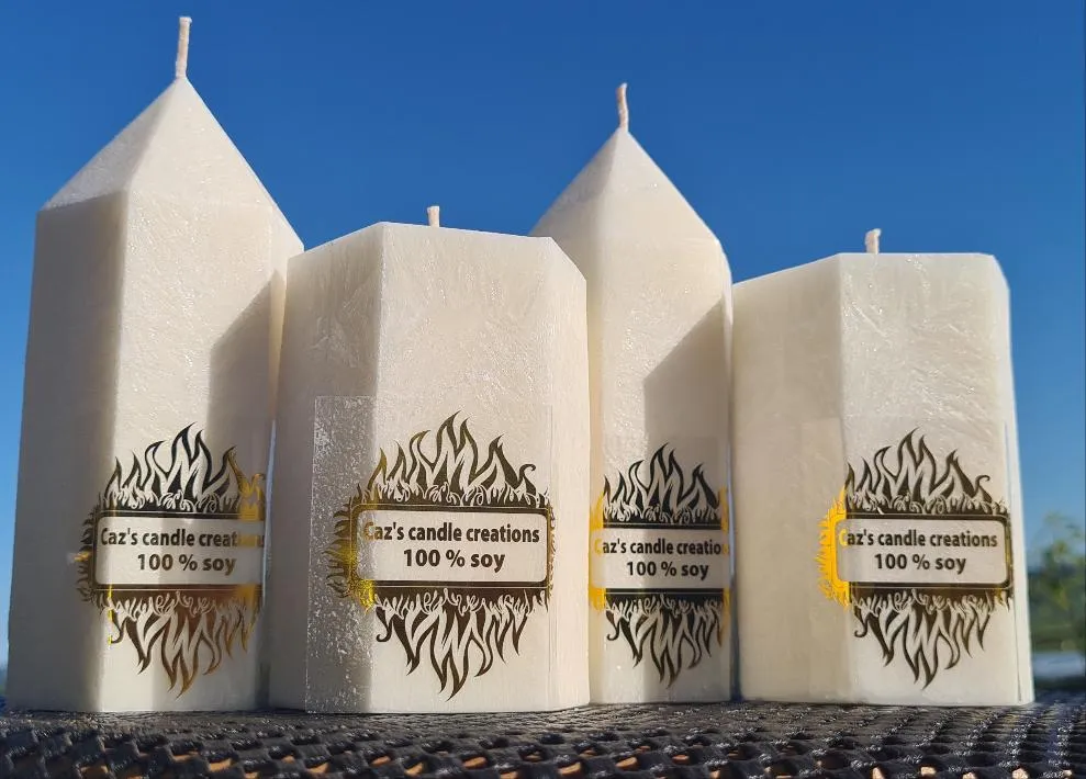 NEW PILLAR CANDLES