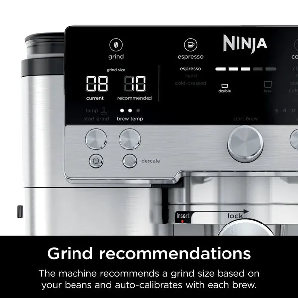 Ninja Luxe Caf Premier Series Coffee Machine with Cold Brew | ES601UK