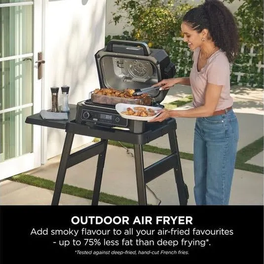 Ninja Woodfire XL Electric Outdoor BBQ Grill & Smoker | OG850UK