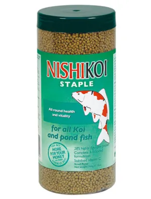 Nishikoi Staple Food 350g (Small Pellets)