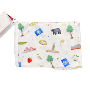 Nola Tawk Louisiana Kids Swaddle Blanket