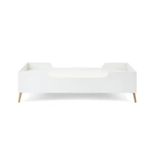 Obaby Maya Single Bed - White   Natural