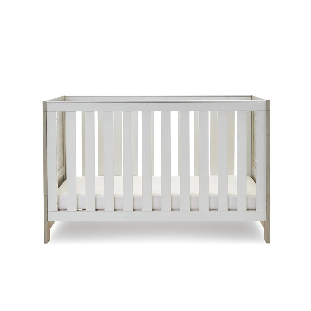 Obaby Nika 2 Piece Room Set - Grey Wash   White