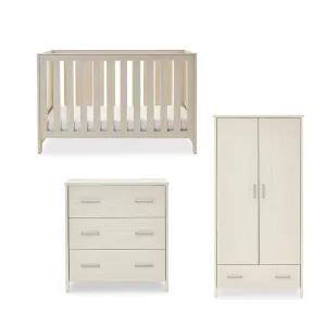 Obaby Nika 3 Piece Room Set - Oatmeal