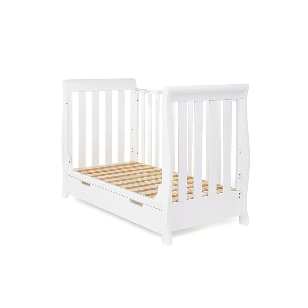Obaby Stamford Mini Cot Bed - White